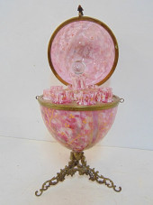 MOSER ART GLASS TANTALUS IN EG