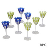 MOSER CZECH CRYSTAL PAPAL WINE