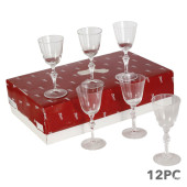 MOSER CZECH GLASS MOZART RED W