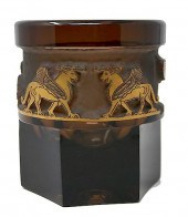 MOSER EGYPTIAN ART DECO AMBER