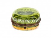 MOSER ENAMELED GREEN BOXMoser