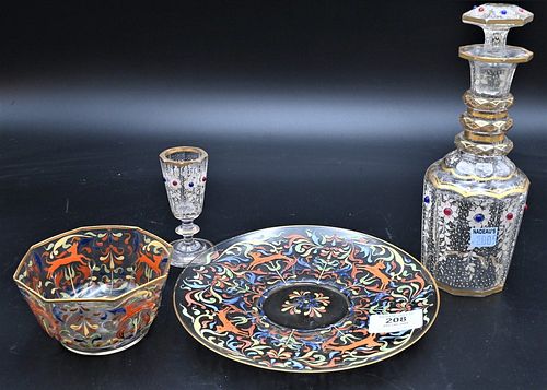 MOSER FOUR PIECE LOT, TO INCLUDE