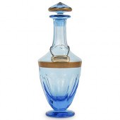 MOSER GLASS DECANTERDESCRIPTIO