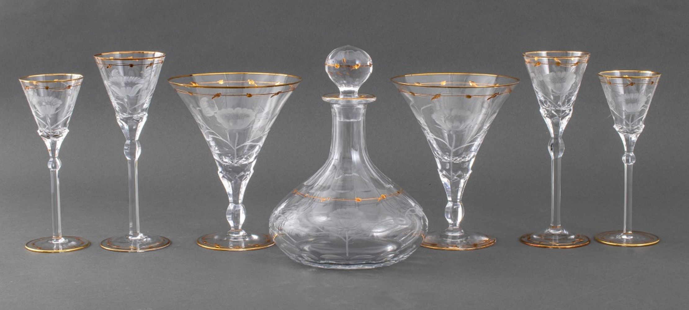 MOSER "PAULA" CRYSTAL DECANTER