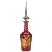 MOSER STYLE CRYSTAL CUT DECANT