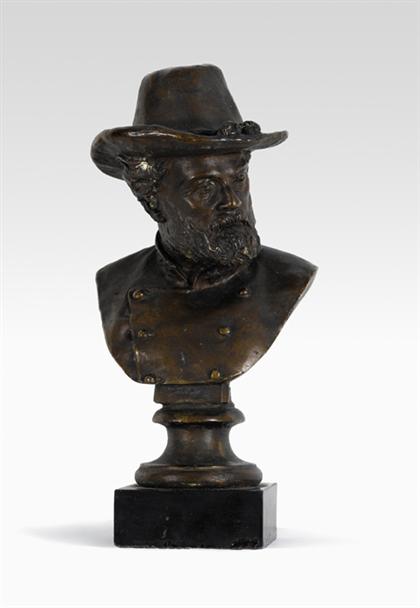 Moses Ezekiel    bronze bust of