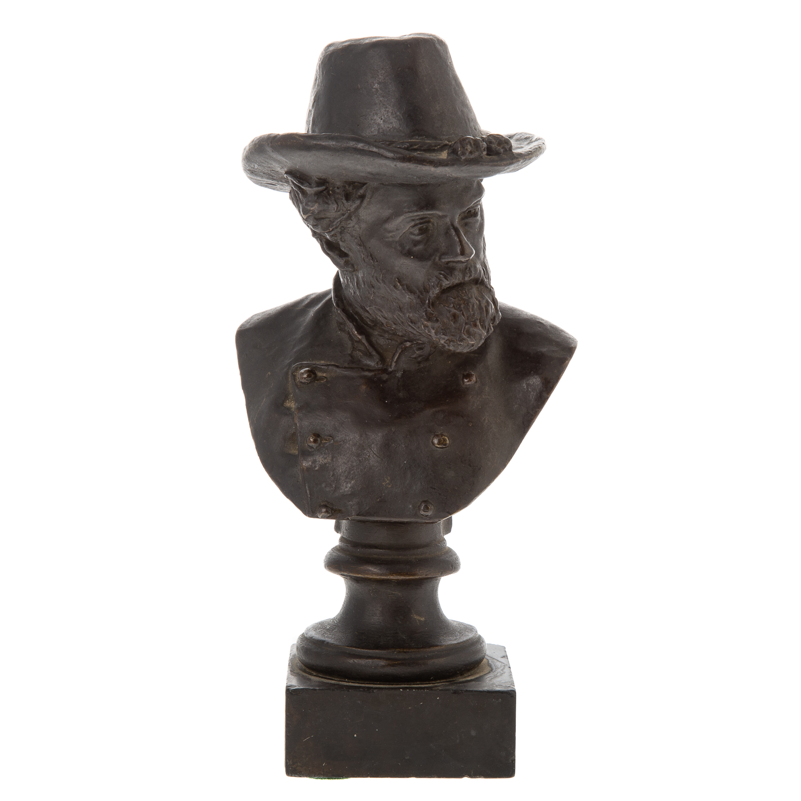 MOSES JACOB EZEKIEL, BRONZE BUST OF
