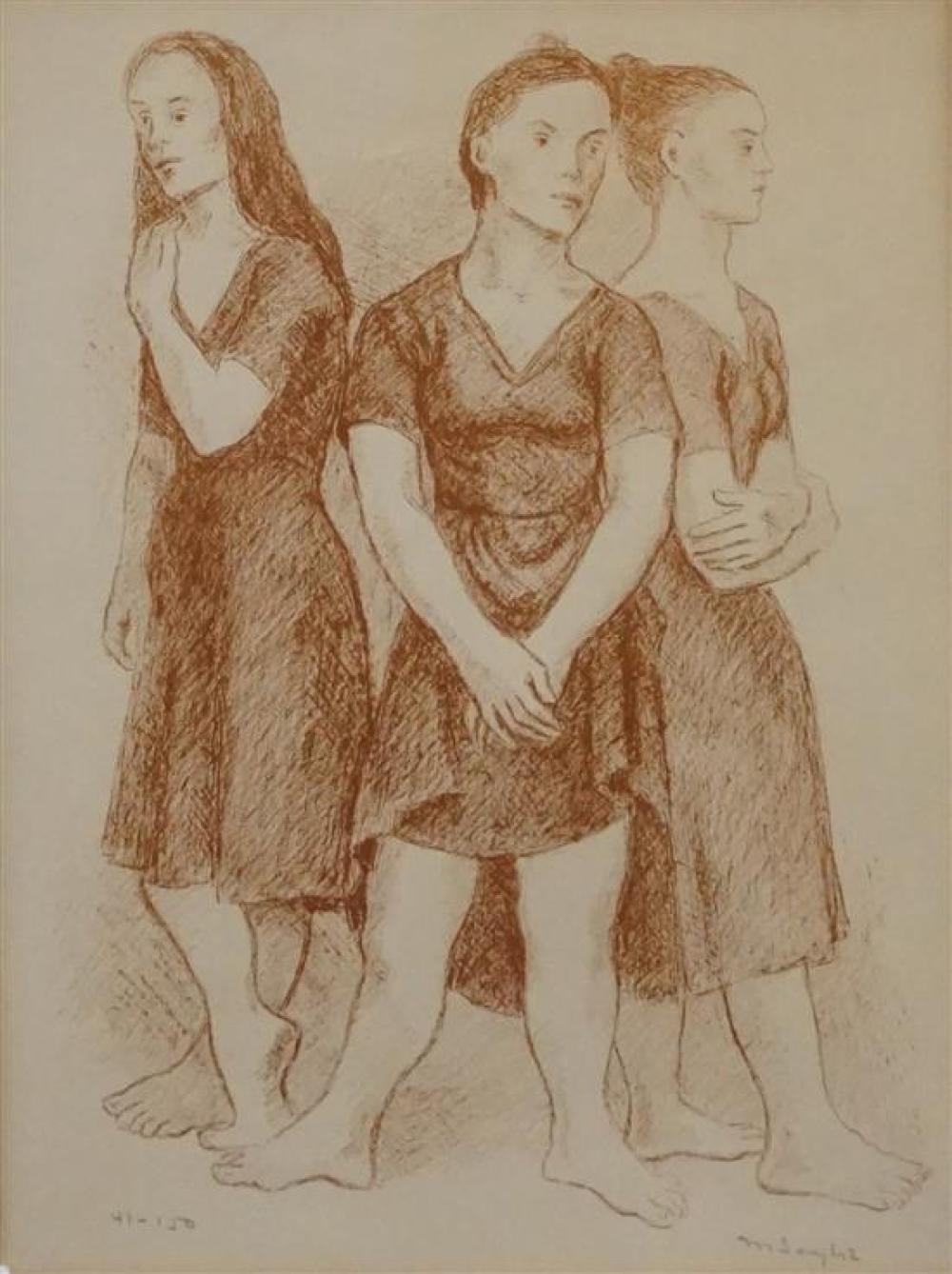 MOSES SOYER (AMERICAN 1899-1974),