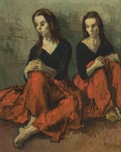 MOSES SOYER, AMERICAN (1899-19