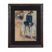 MOSES SOYER, STUDY OF BALLERIN