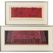 MOSHE CASTEL, (2) SIGNED ARTIS