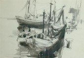 Moshe Gat Israeli, 1935 Dock S