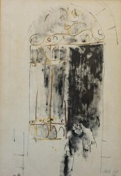MOSHE GAT (ISRAELI B. 1935), M