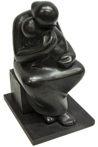 MOSHE ZIFFER (1902-1989) BRONZE