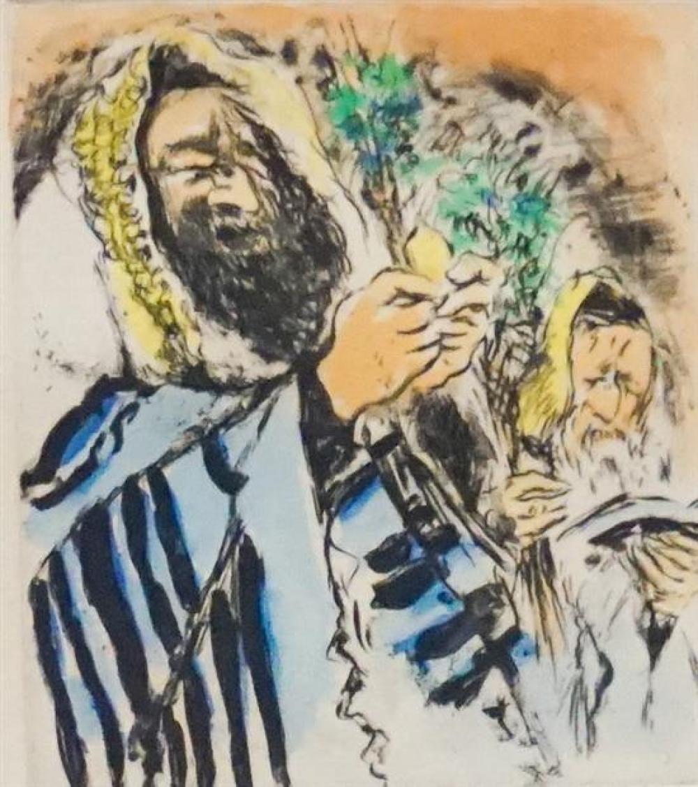 MOSKOWITZ, SUCCOTH, LITHOGRAPH,