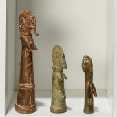 MOSSI PEOPLES, (3) RARE BRONZE