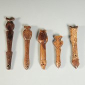 MOSSI PEOPLES, (5) WOOD WHISTL