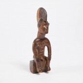 Mossi Seated Male Figure, Burk
