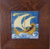 MOTAWI ARTS & CRAFTS FRAMED TI
