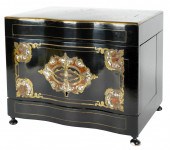 MOTHER OF PEARL AND BRASS-INLA