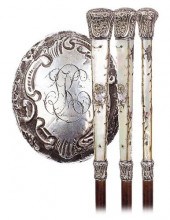 MOTHER OF PEARL AND SILVER DRE