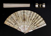 MOTHER-OF-PEARL FAN & OPERA GL