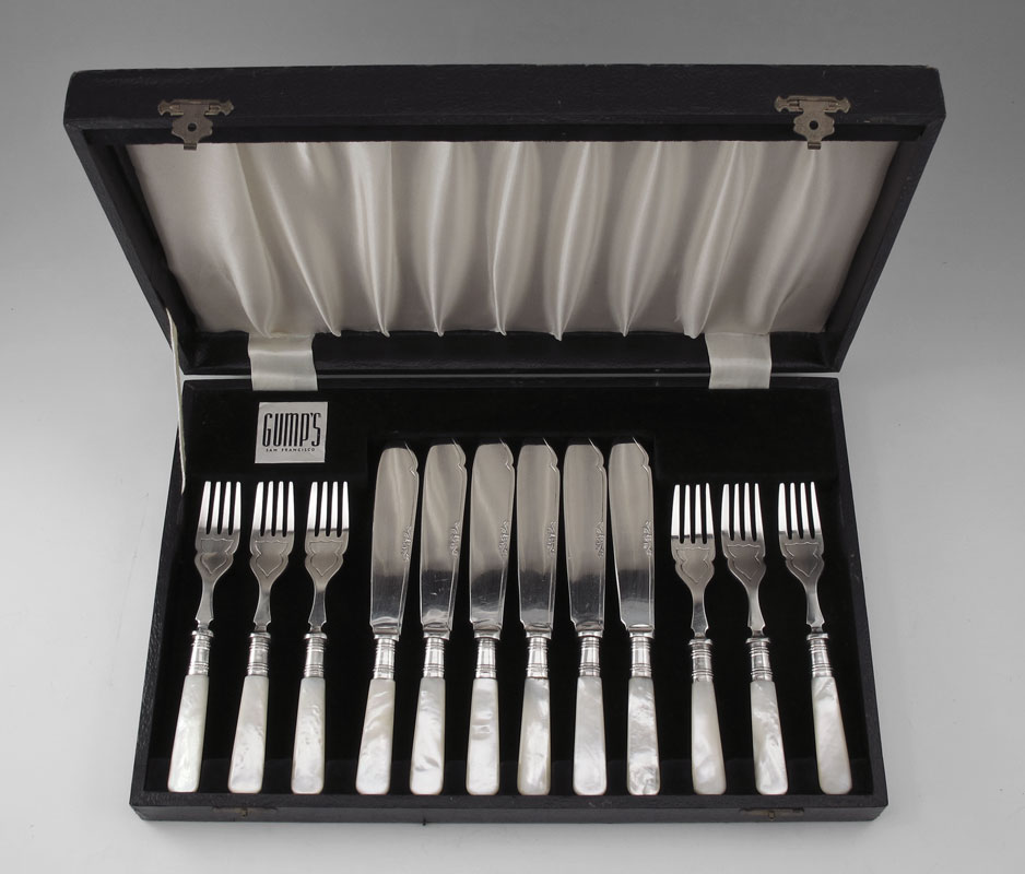 MOTHER OF PEARL HANDLE