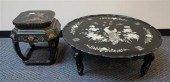 MOTHER-OF-PEARL INLAID BLACK L