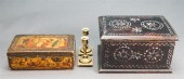 MOTHER OF PEARL INLAID BOX, IN