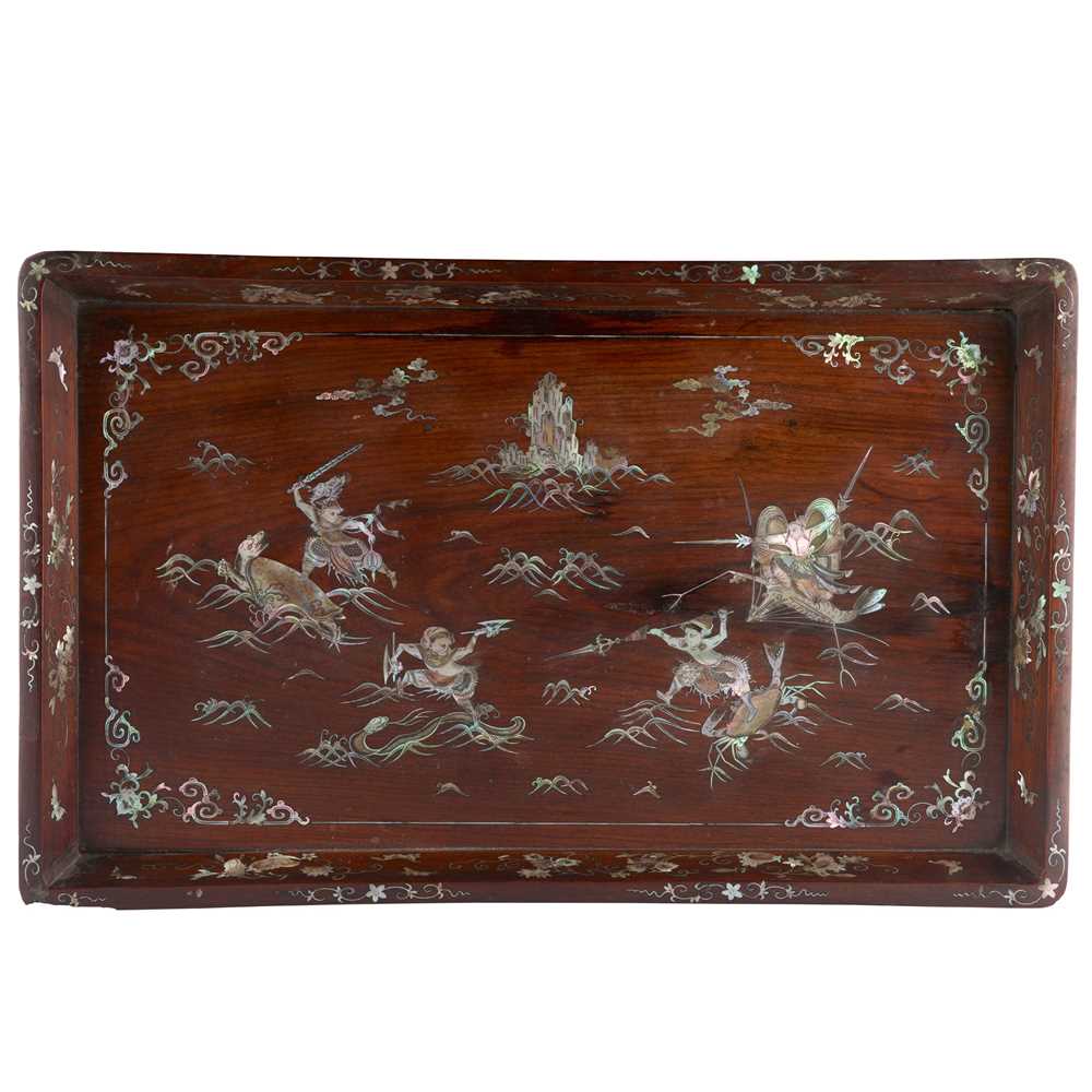 MOTHER-OF-PEARL-INLAID HONGMU