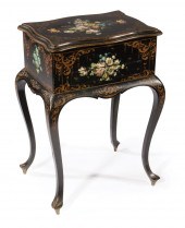 MOTHER-OF-PEARL INLAID, PAINT-