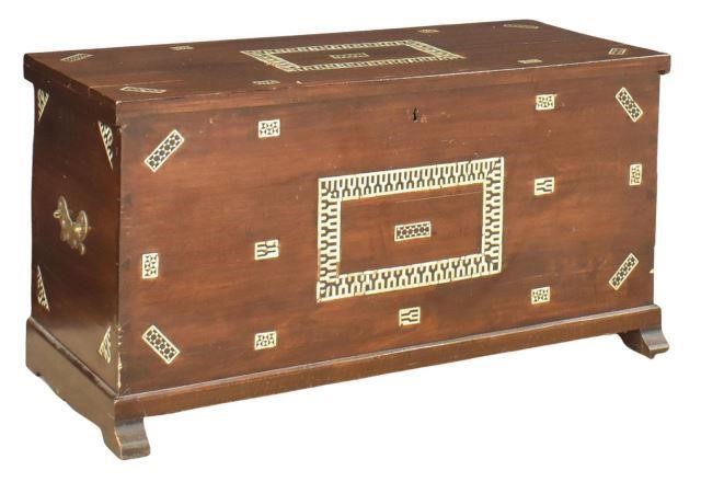 MOTHER OF PEARL INLAID STORAGE