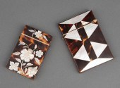 MOTHER-OF-PEARL INLAID TORTOIS
