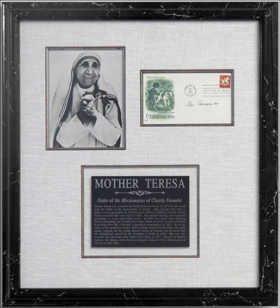 MOTHER TERSEA ANNOTATED FIRST DAY
