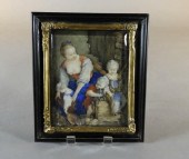 MOTHER & THREE CHILDREN, WATER