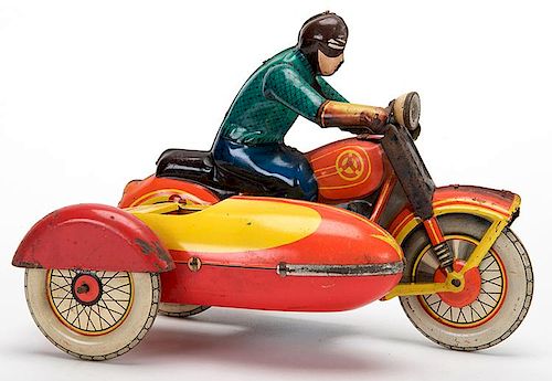 MOTORCYCLE WITH SIDECARMotorcycle