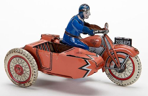 MOTORCYCLE WITH SIDECARMotorcycle