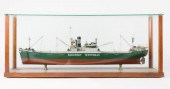 MOTORIZED MODEL OF A CARGO VES