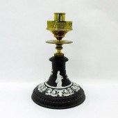 MOTTAHEDEH BLACK BASALT/BRASS