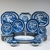 MOTTAHEDEH BLUE AND WHITE PORC