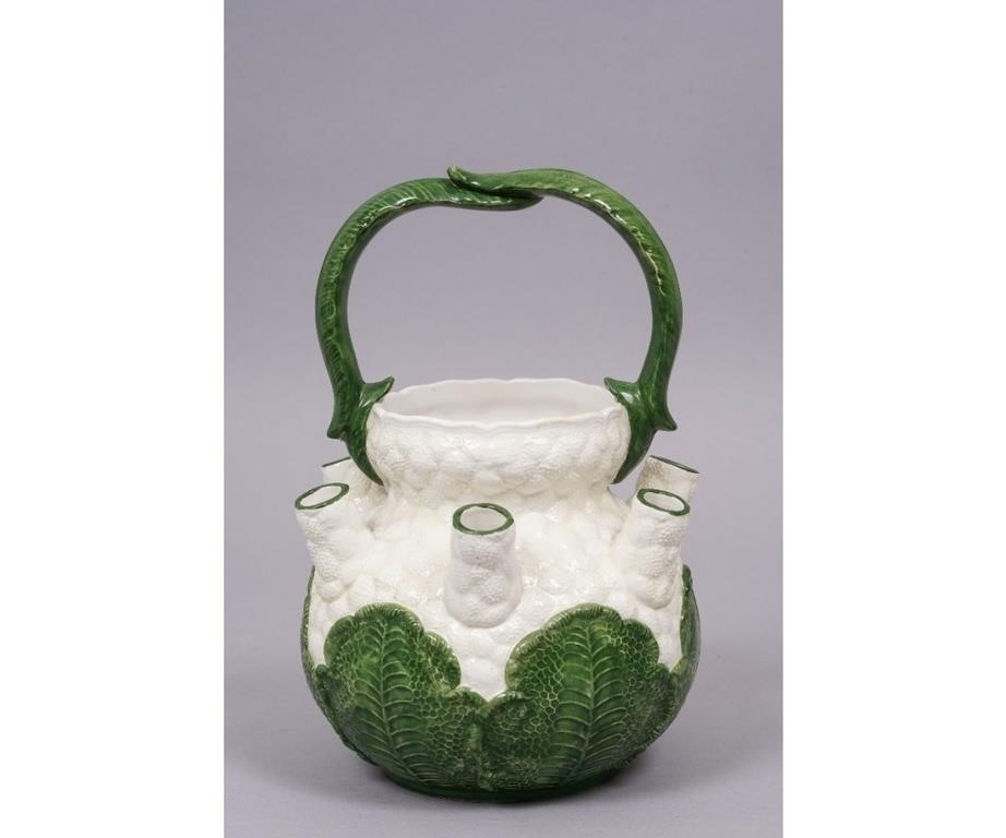Mottahedeh ceramic cauliflower