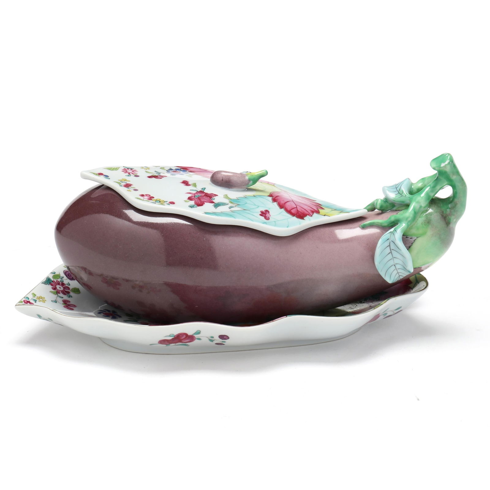 MOTTAHEDEH CERAMIC COVERED EGGPLANT