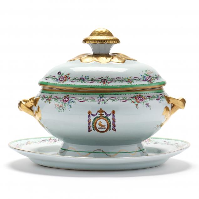 MOTTAHEDEH COVERED SOUP TUREEN