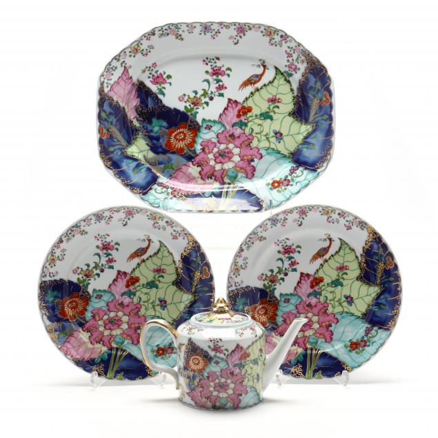 MOTTAHEDEH, FOUR PIECE TOBACCO LEAF