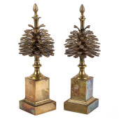 MOTTAHEDEH PAIR PINECONE VINTA