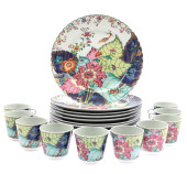 MOTTAHEDEH PORCELAIN 'TOBACCO
