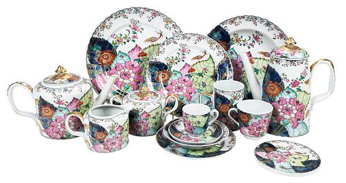 MOTTAHEDEH TOBACCO LEAF PORCELAIN