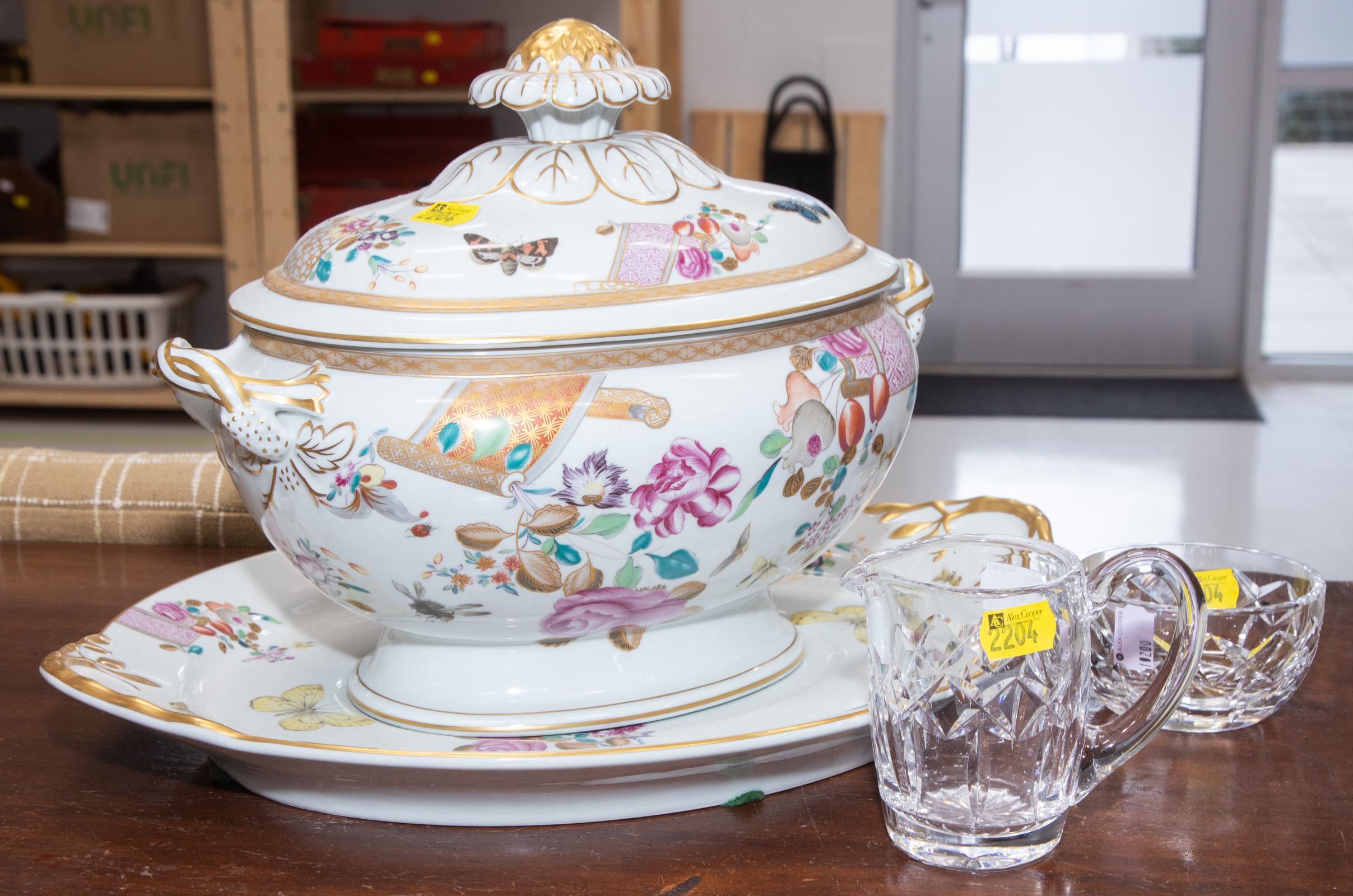 MOTTAHEDEH TUREEN & UNDERPLATE;