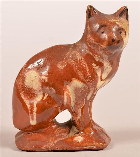 MOTTLE GLAZED REDWARE POTTERY OF