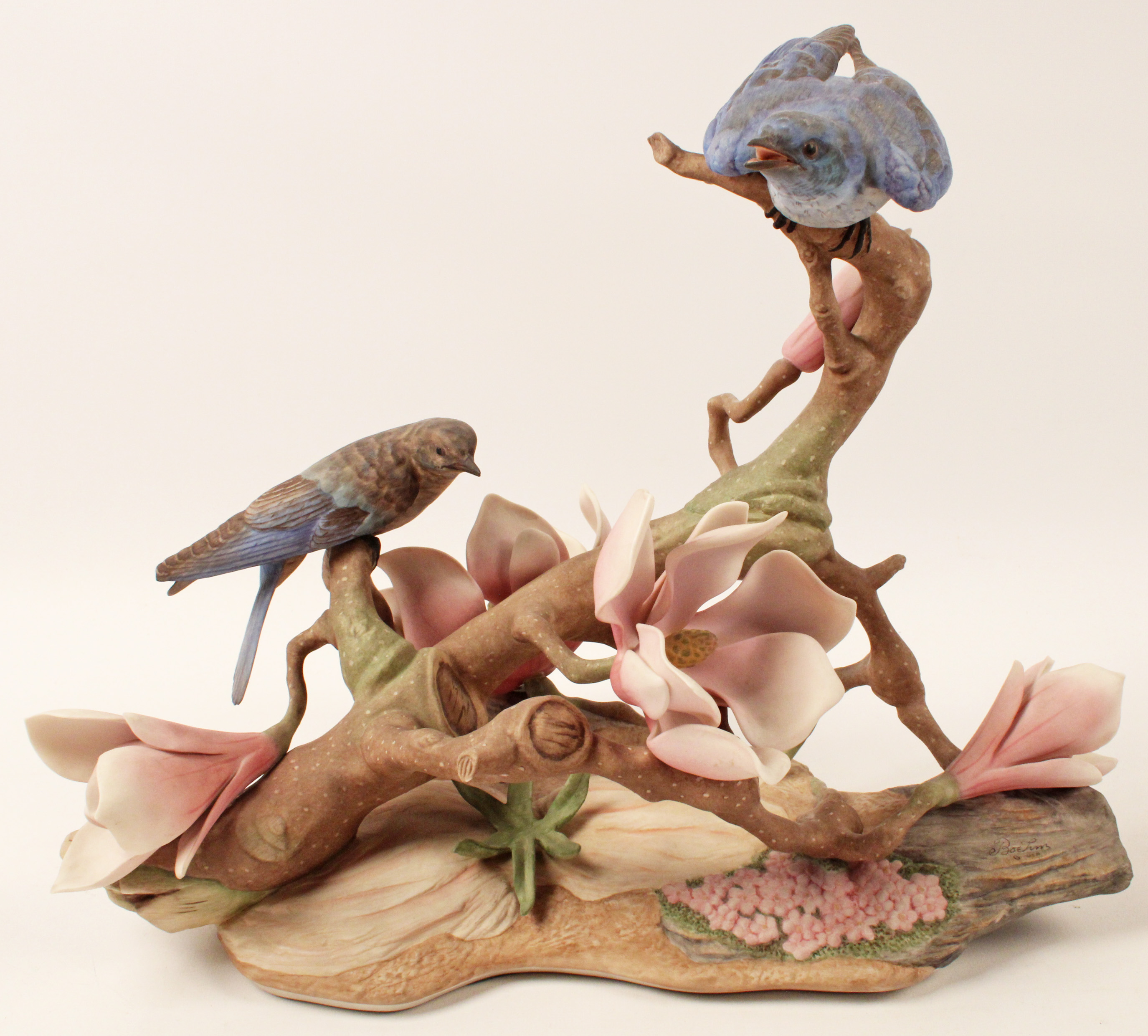 MOUNTAIN BLUE BIRDS PORCELAIN